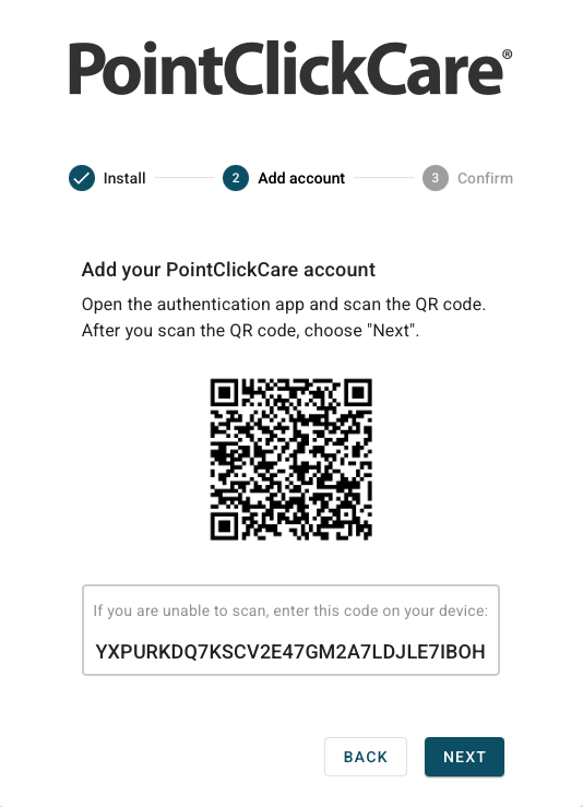 PointClickCare MFA Setup Guide